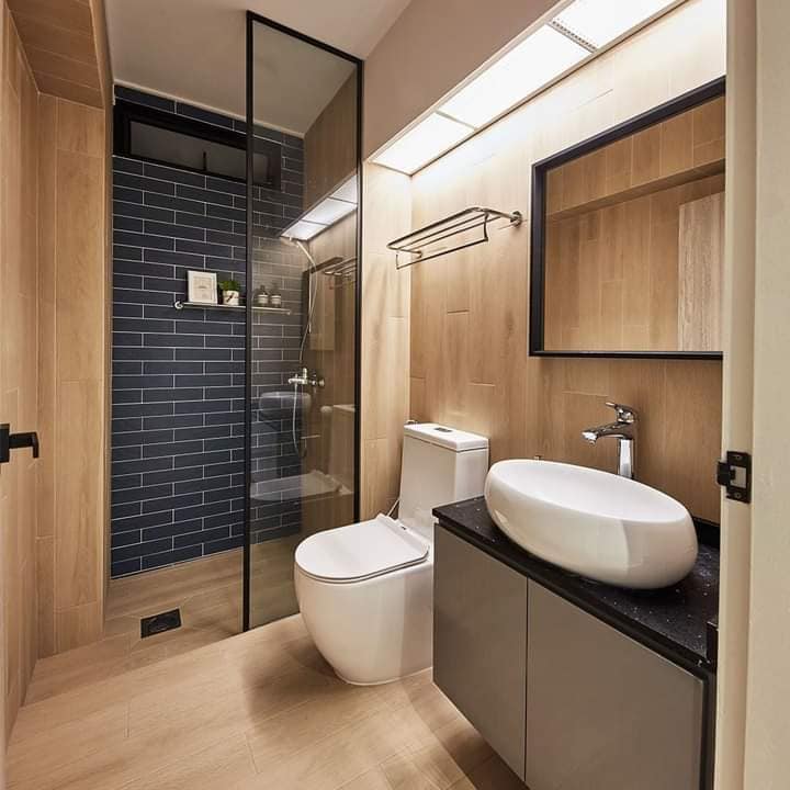 ไอเดียห้องน้ำโมเดิร์นสวยงามเรียบง่าย