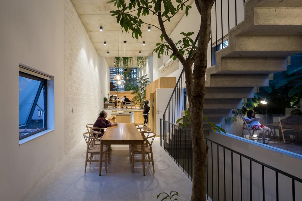 ไอเดีย ออฟฟิศหน้าแคบ ภายในสวยโปร่งน่าอยู่