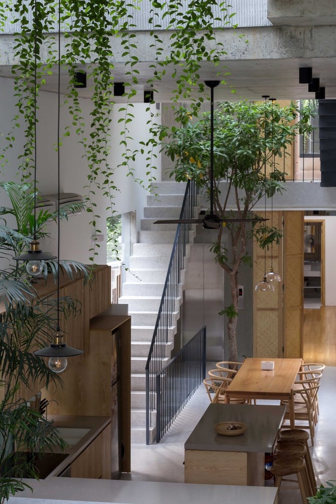 ไอเดีย ออฟฟิศหน้าแคบ ภายในสวยโปร่งน่าอยู่