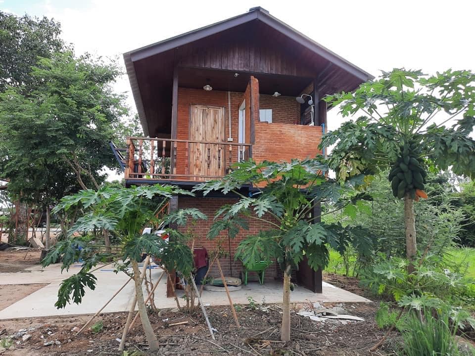 บ้านไม้ปลายนา ขนาดกะทัดรัด น่าอยู่มา