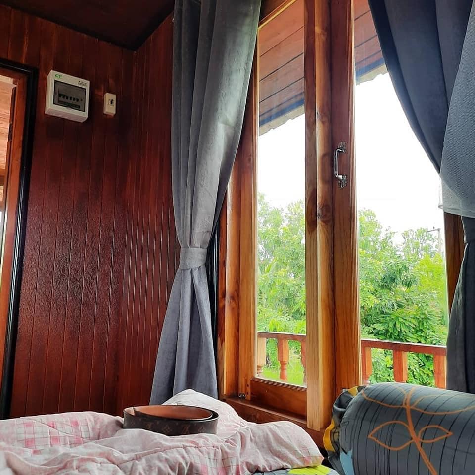 บ้านไม้ปลายนา ขนาดกะทัดรัด น่าอยู่มา