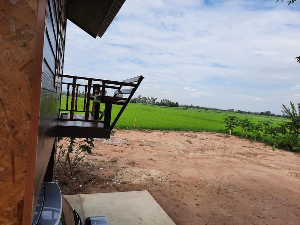 บ้านไม้ปลายนา ขนาดกะทัดรัด น่าอยู่มา