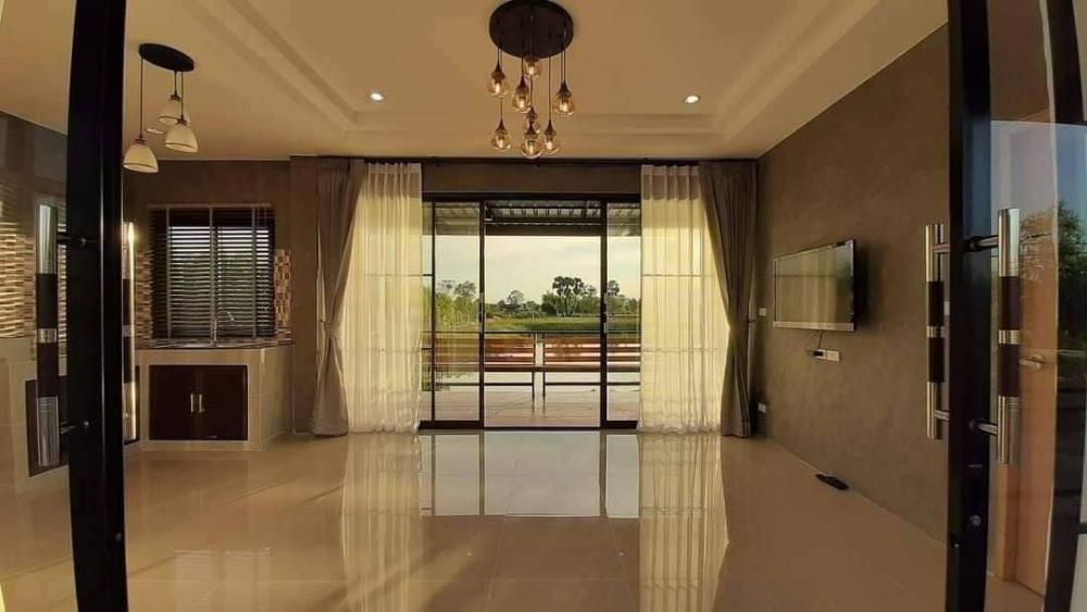 บ้านชั้นเดียวสไตล์โมเดิร์นลอฟท์