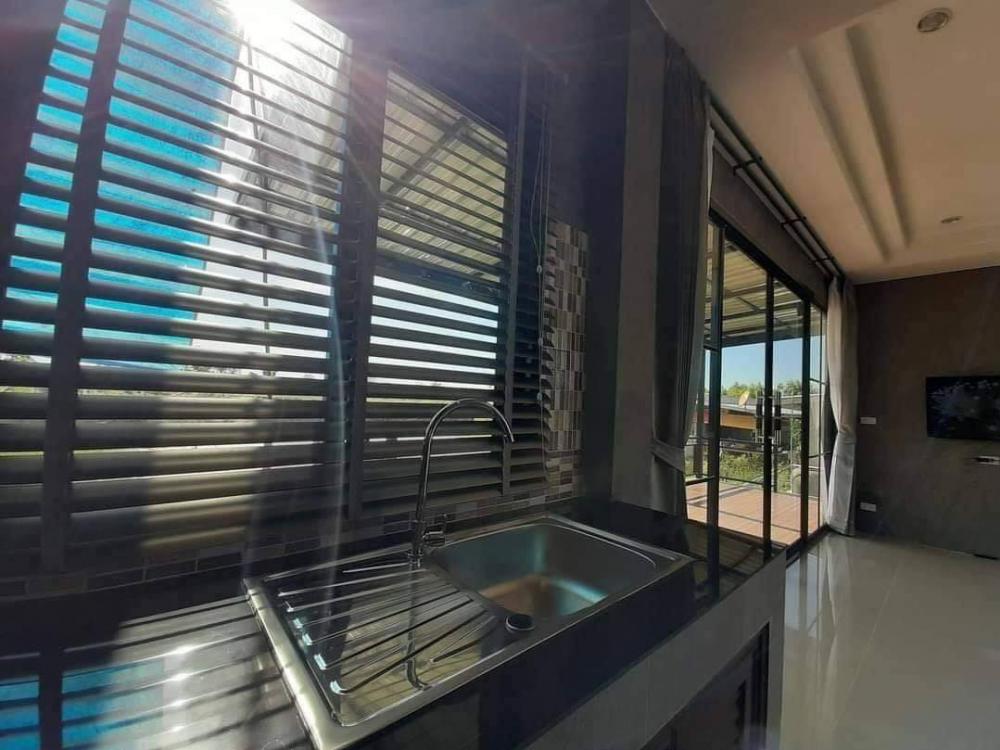 บ้านชั้นเดียวสไตล์โมเดิร์นลอฟท์