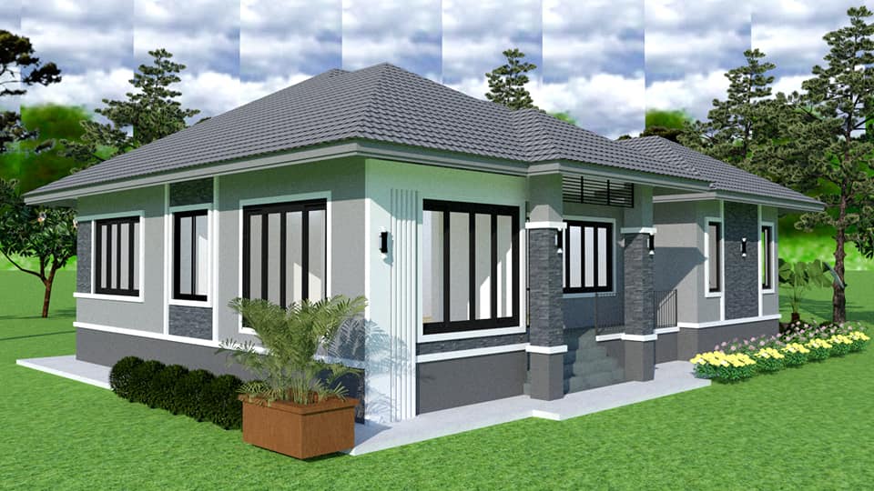 แบบบ้านเดี่ยวสวยๆ 3 มิติ