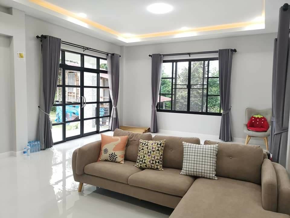 บ้านพักอาศัยชั้นเดียวขนาด 3 ห้องนอน 2 ห้องน้ำ งบ 1 ล้านบาท