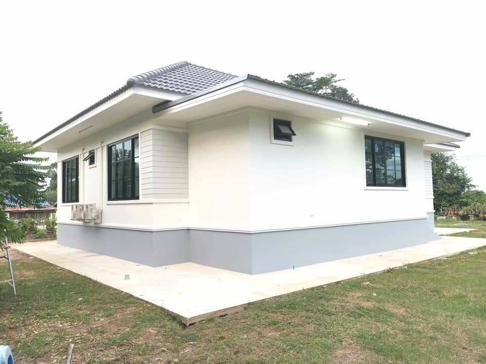 บ้านพักอาศัยชั้นเดียวขนาด 3 ห้องนอน 2 ห้องน้ำ งบ 1 ล้านบาท