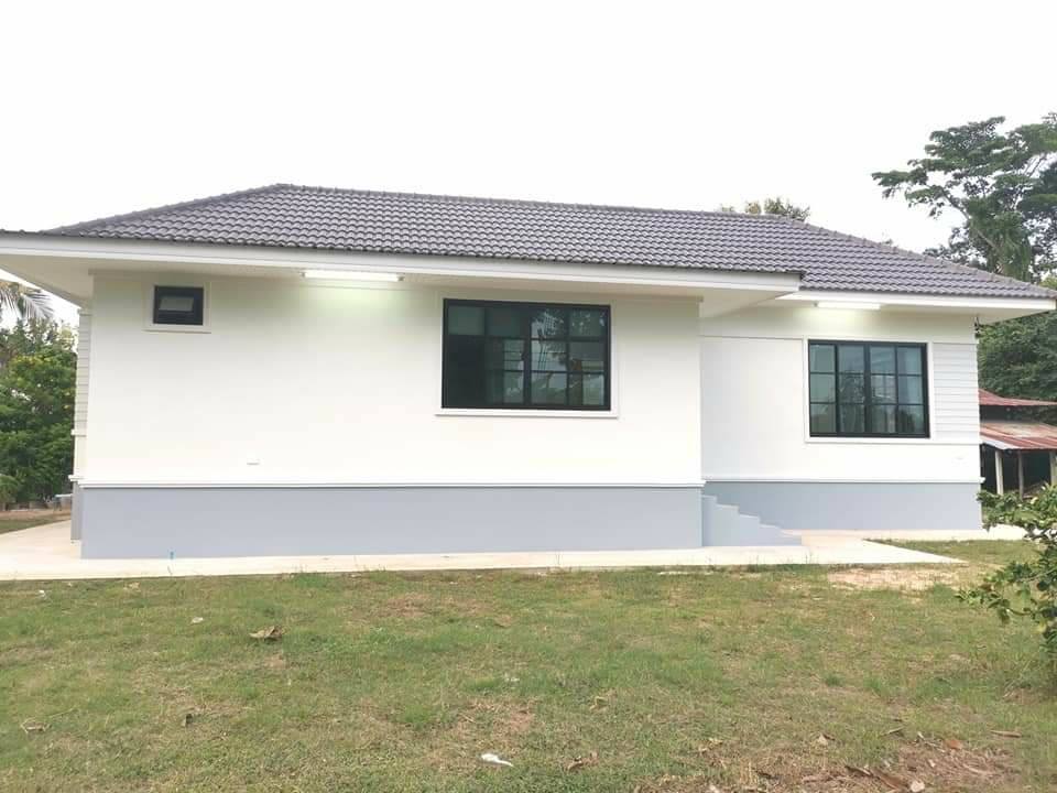 บ้านพักอาศัยชั้นเดียวขนาด 3 ห้องนอน 2 ห้องน้ำ งบ 1 ล้านบาท