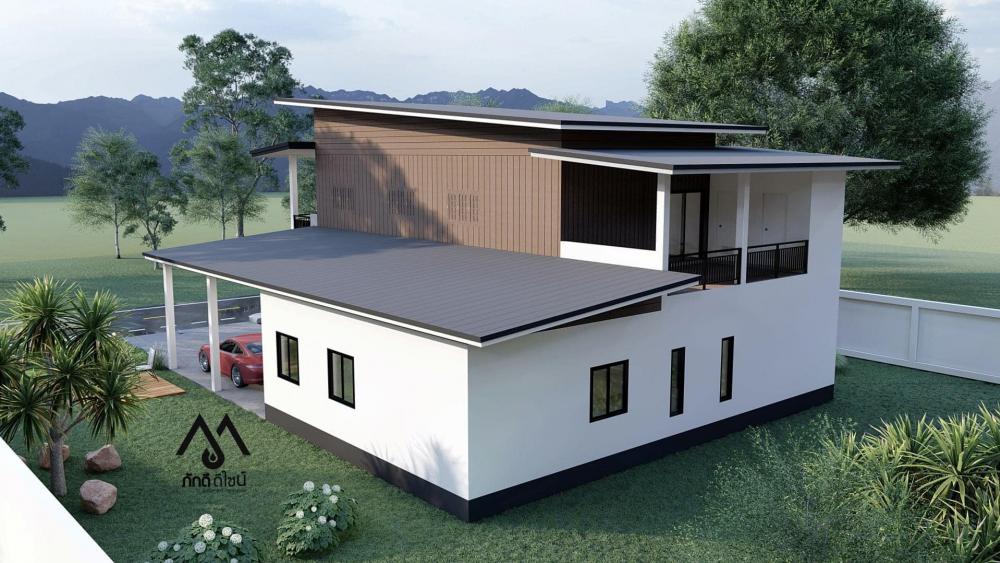 แบบรีโนเวทบ้านพักอาศัย 2 ชั้น