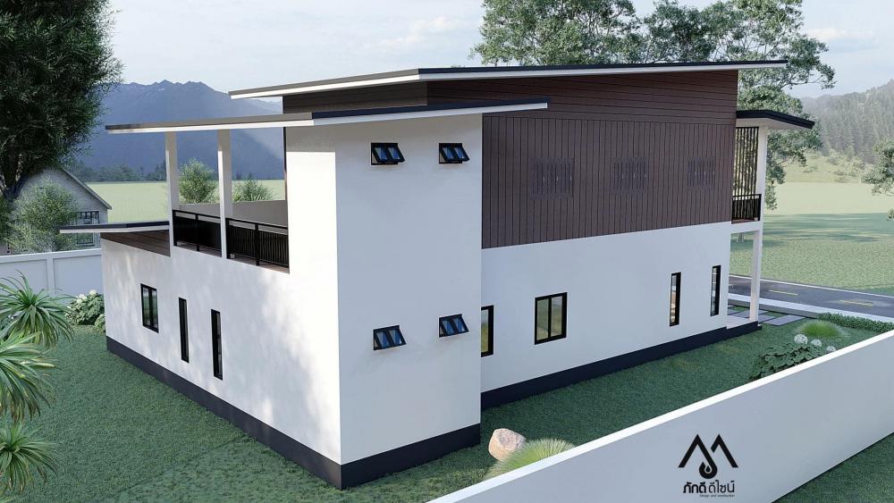 แบบรีโนเวทบ้านพักอาศัย 2 ชั้น