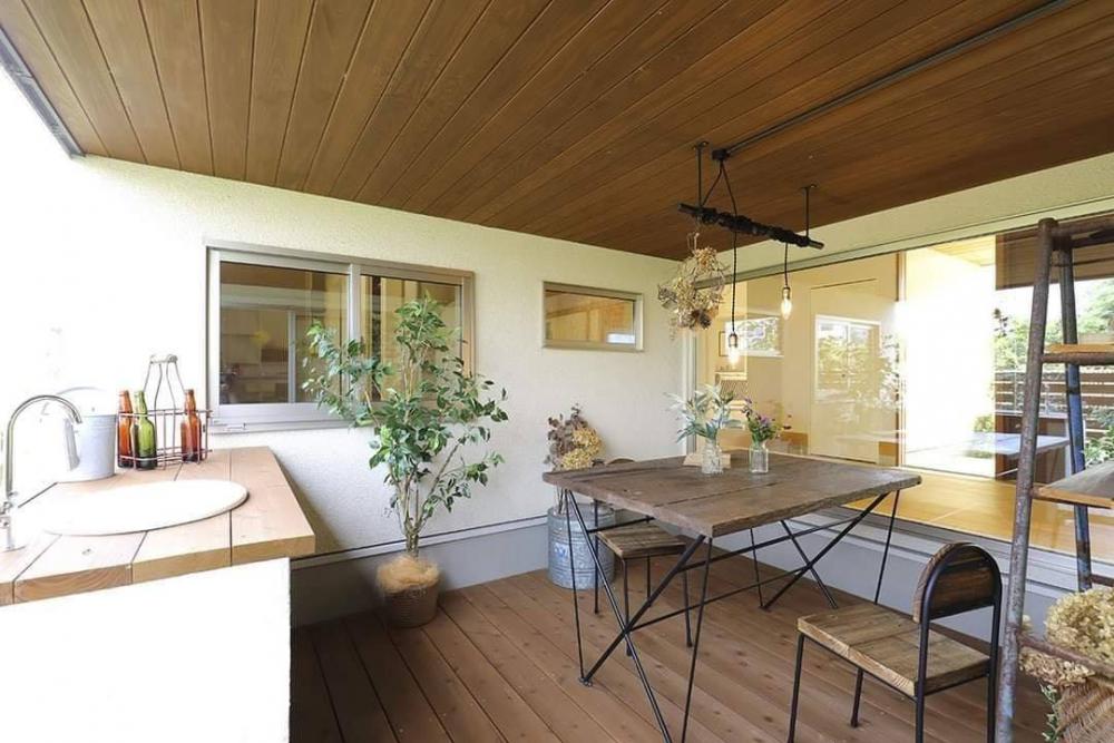 บ้านเดี่ยว 1 ชั้นครึ่งสไตล์ญี่ปุ่น