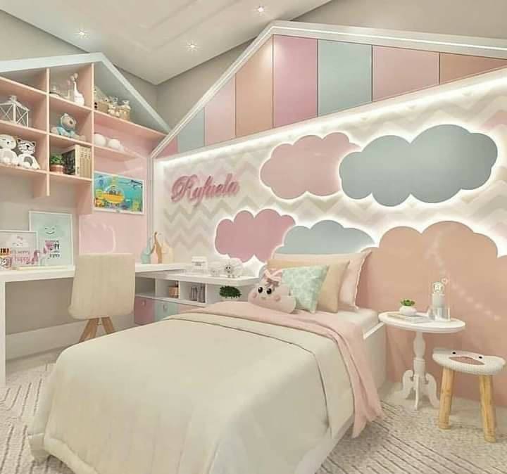 แต่งห้องนอนลายการ์ตูน