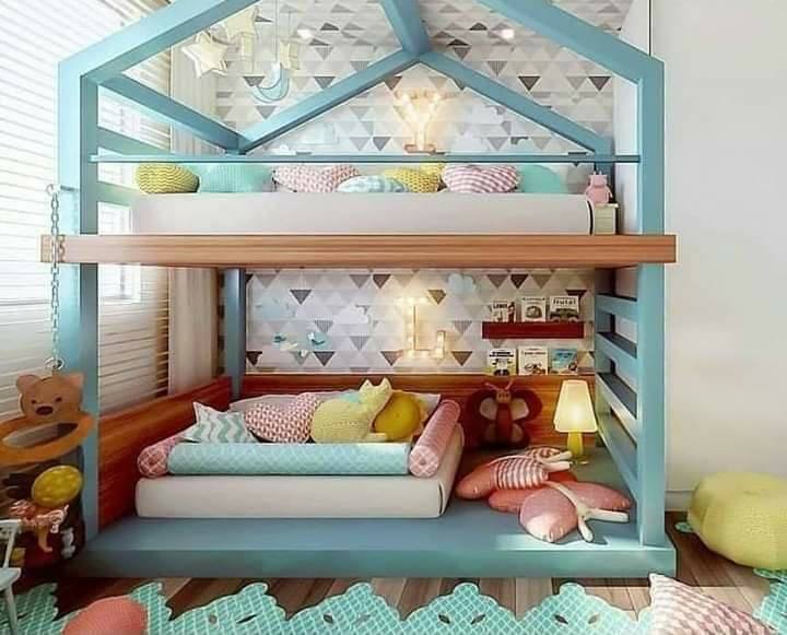 แต่งห้องนอนลายการ์ตูน