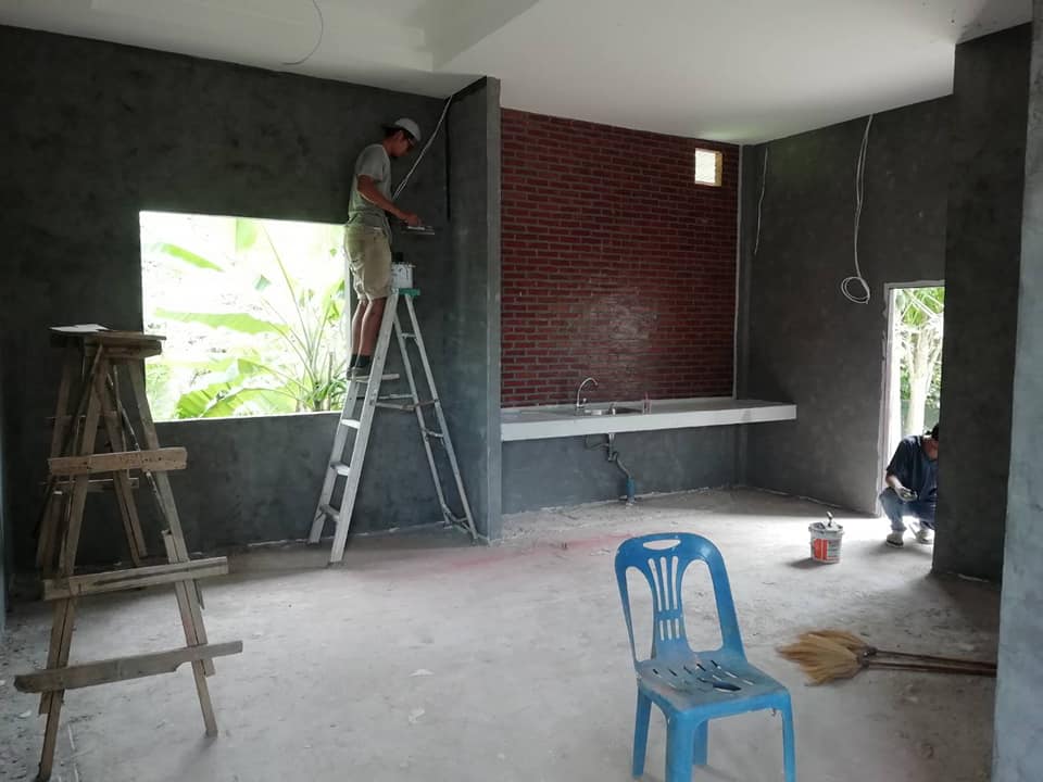 พาชมบ้านใหม่ ทาสีบ้านลอฟท์ทั้งหลัง