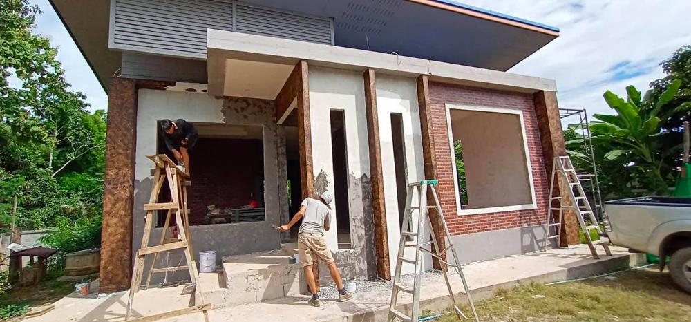 พาชมบ้านใหม่ ทาสีบ้านลอฟท์ทั้งหลัง