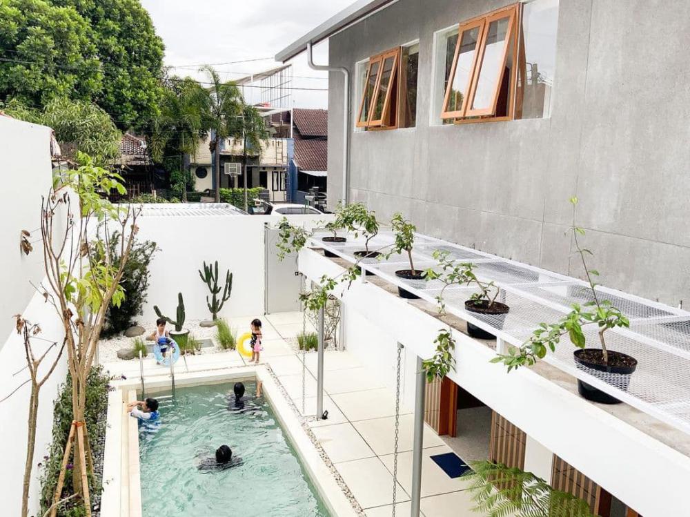 ไอเดียบ้าน 2 ชั้น หน้าแคบ