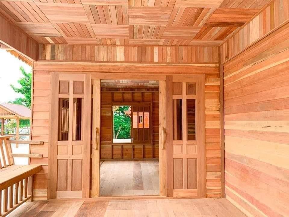 บ้านไม้สไตล์โมเดิร์น ขนาด 2 ห้องนอน