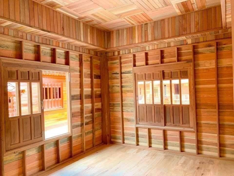 บ้านไม้สไตล์โมเดิร์น ขนาด 2 ห้องนอน