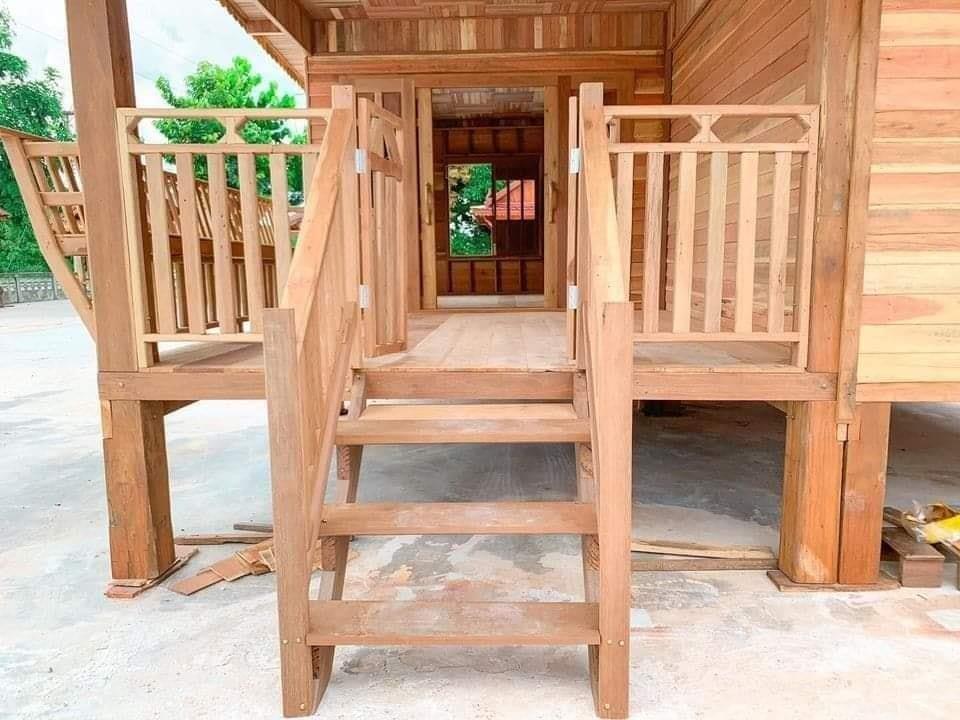 บ้านไม้สไตล์โมเดิร์น ขนาด 2 ห้องนอน