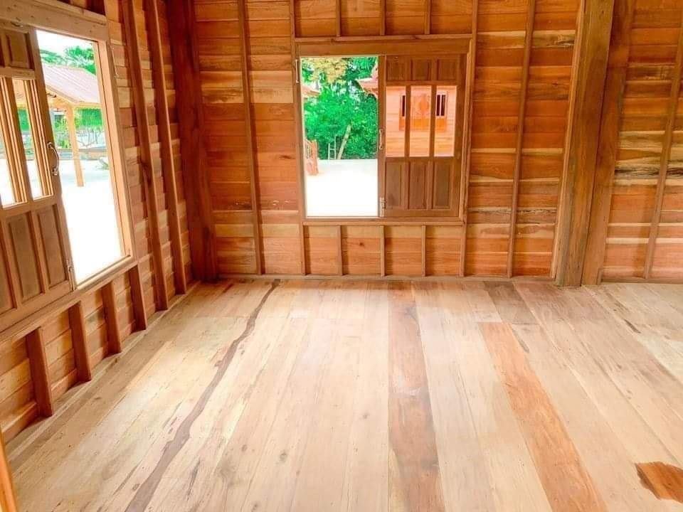 บ้านไม้สไตล์โมเดิร์น ขนาด 2 ห้องนอน