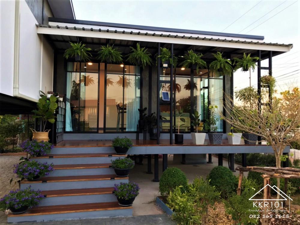 บ้านน็อคดาวน์ สวยมาก งบ 698,000 บาท