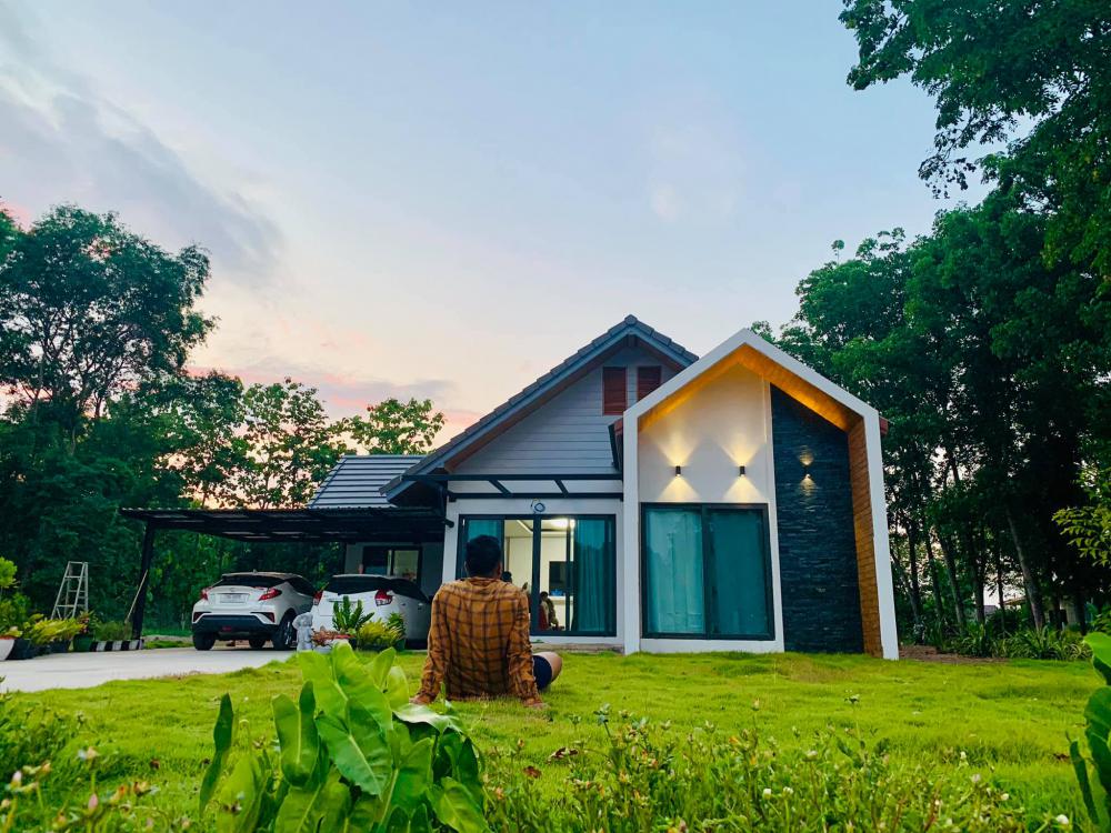 บ้านสไตล์นอดิก พื้นที่ 110 ตร.ม. สวยน่าอยู่