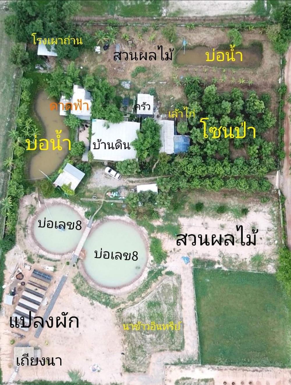 พื้นที่ 5 ไร่ จัดสรรพื้นที่เป็นสัดส่วน ภายใต้ปรัชญาเศรษฐกิจพอเพียง