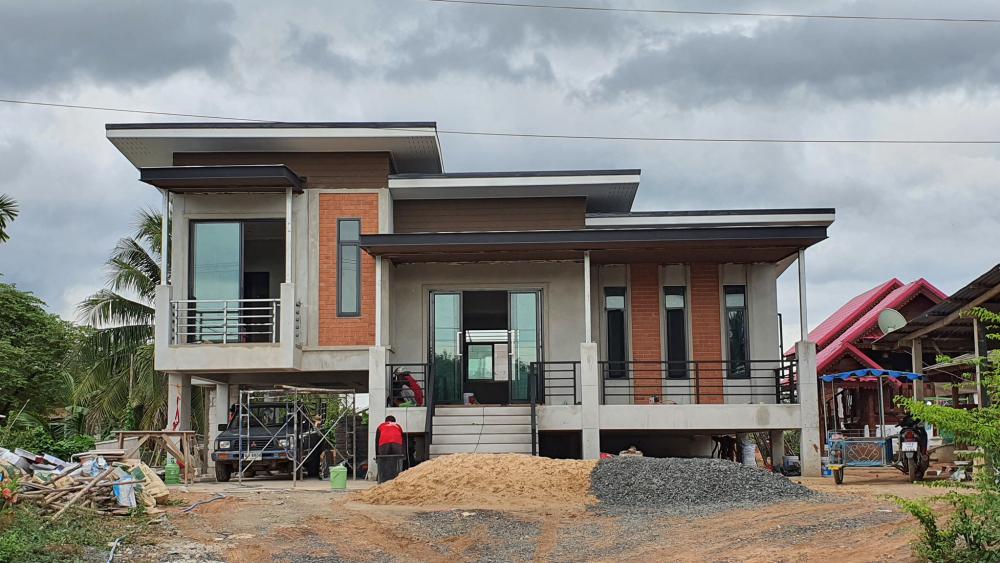 อัพเดทงาน 90% บ้าน 3 ห้องนอน งบ 1.8 ล้านบาท