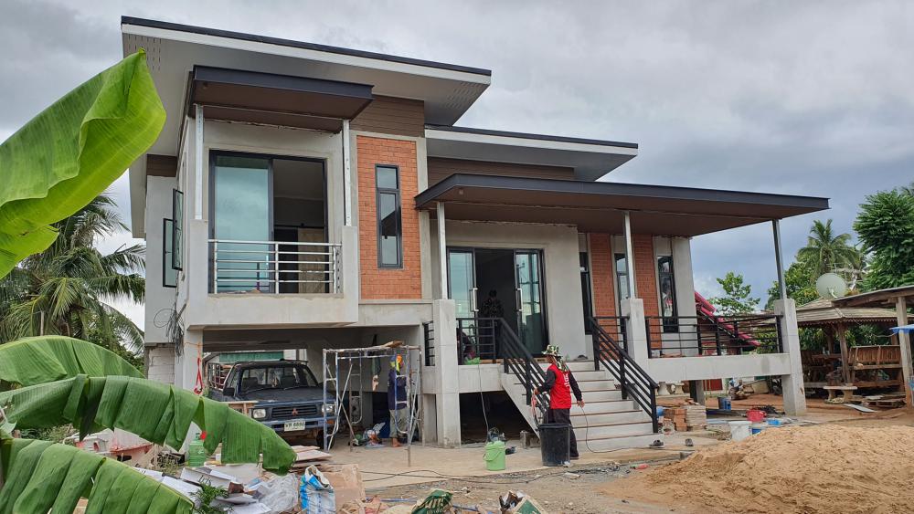 อัพเดทงาน 90% บ้าน 3 ห้องนอน งบ 1.8 ล้านบาท