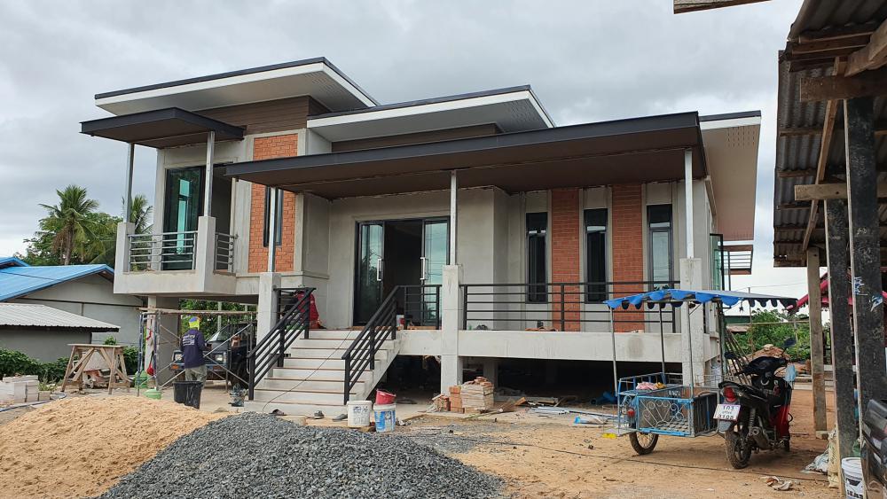 อัพเดทงาน 90% บ้าน 3 ห้องนอน งบ 1.8 ล้านบาท