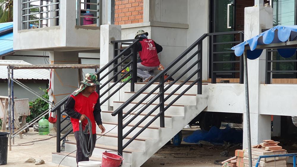 อัพเดทงาน 90% บ้าน 3 ห้องนอน งบ 1.8 ล้านบาท