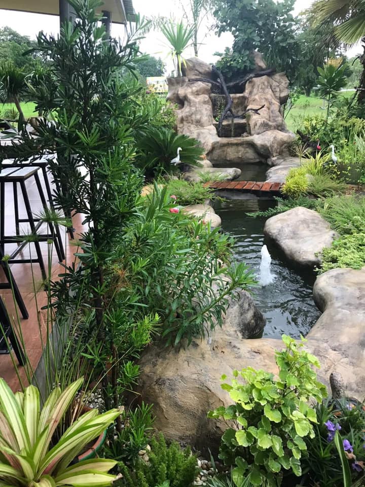 แต่งบ้านให้สวนอยู่ในตัวบ้าน ธรรมชาติ