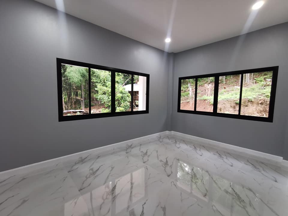 บ้านสไตล์คอนเทมโพรารี่ งบ 1 ล้าน ได้ถึง 3 ห้องนอน 2 ห้องน้ำ 1 ห้องโถง 1 ห้องครัว