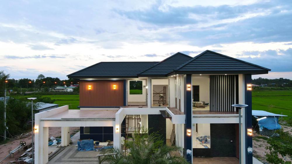 บ้านสองชั้น งบสามล้านกว่าบาท