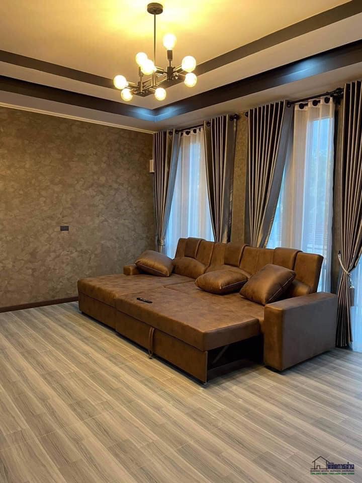 โมเดิร์น งบ 1.39 ล้านบาท ( 3 ห้องนอน 2 ห้องน้ำ 1 ห้องรับแขก 1 ห้องครัว และระเบียงหน้าบ้าน)