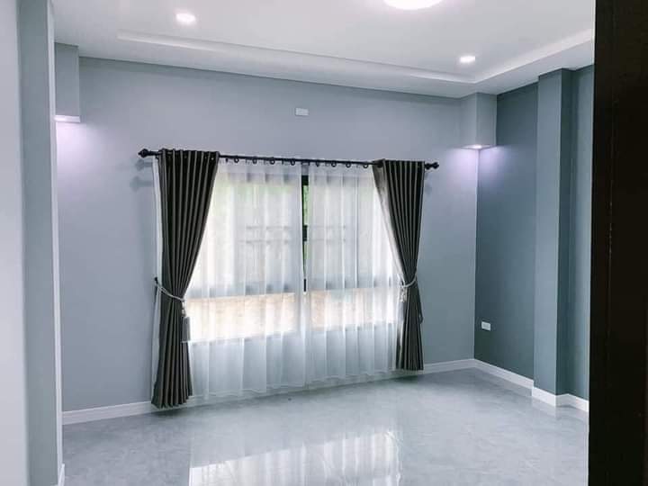 บ้านชั้นเดียว หลังคาปั้นหยา