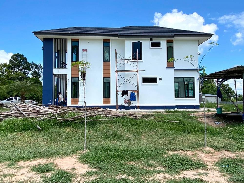 บ้านโมเดิร์น 350 ตร.ม. 4 ห้องนอน งบ  4.3-4.5 ล้านบาท