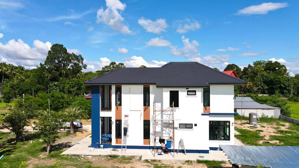 บ้านโมเดิร์น 350 ตร.ม. 4 ห้องนอน งบ  4.3-4.5 ล้านบาท