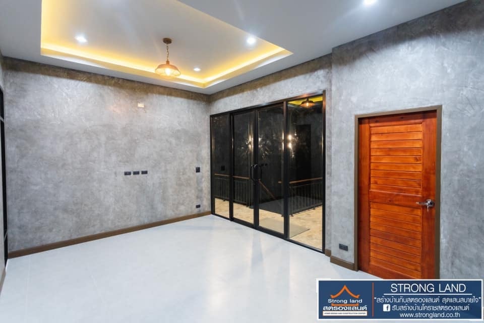 บ้านสไตล์ลอฟท์ 2 ชั้น รูปตัวแอล