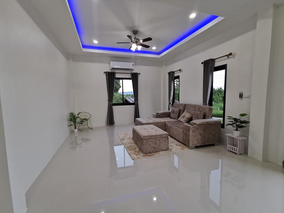 บ้านสไตล์นอดิก โทนสีขาวสไตล์​มินิมอล ราคาหลักแสน