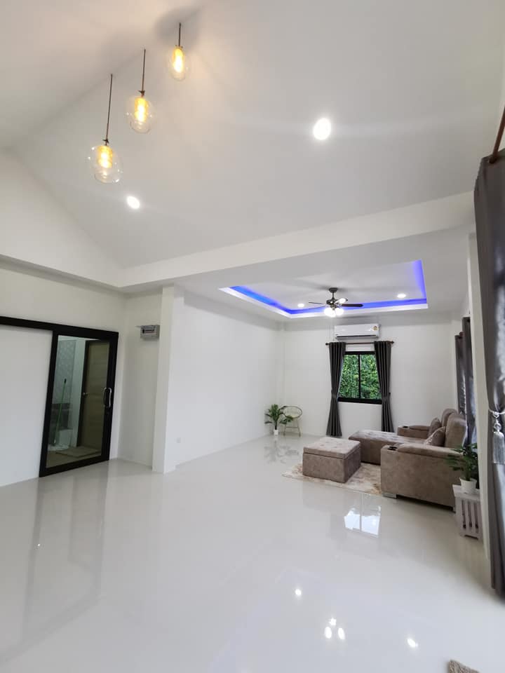 บ้านสไตล์นอดิก โทนสีขาวสไตล์​มินิมอล ราคาหลักแสน