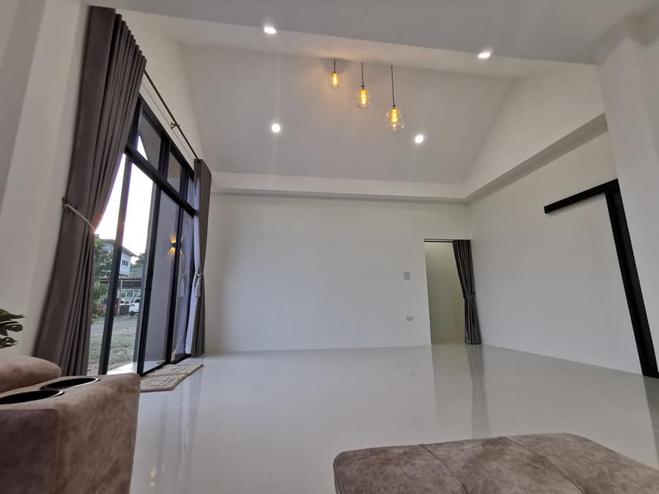 บ้านสไตล์นอดิก โทนสีขาวสไตล์​มินิมอล ราคาหลักแสน