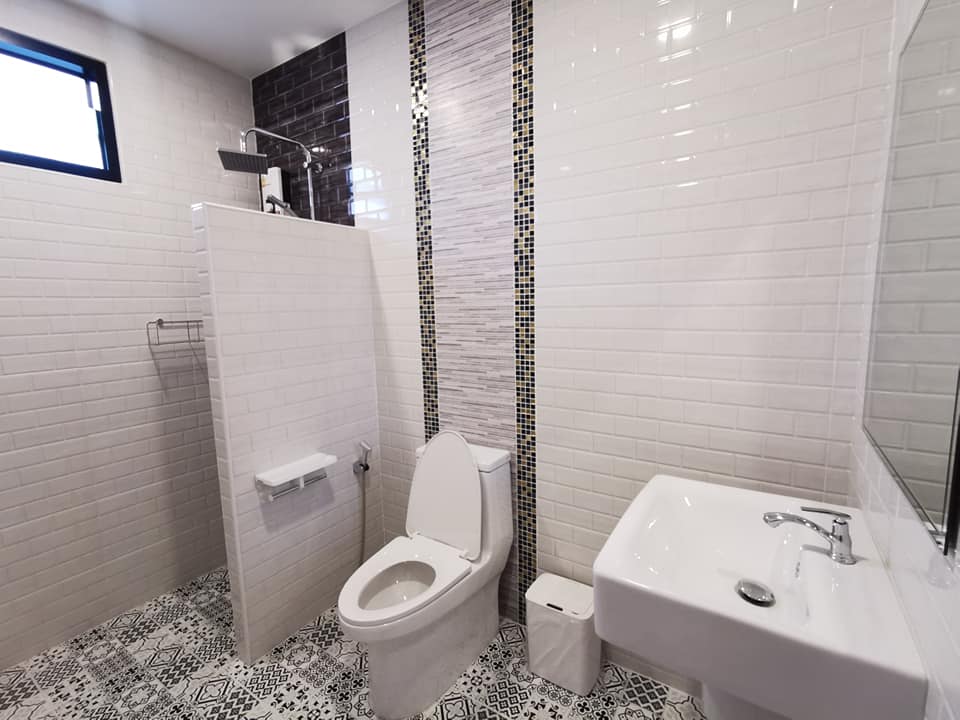 บ้านสไตล์นอดิก โทนสีขาวสไตล์​มินิมอล ราคาหลักแสน