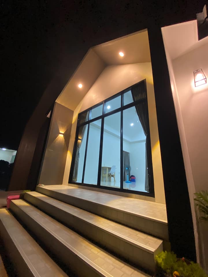 บ้านสไตล์นอดิก โทนสีขาวสไตล์​มินิมอล ราคาหลักแสน