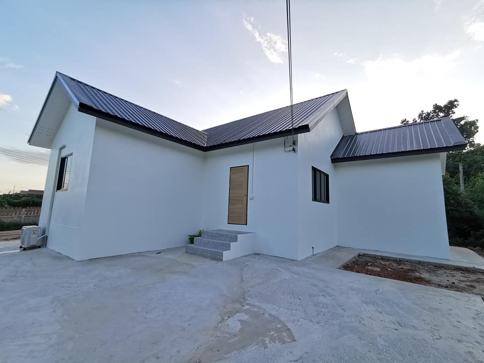 บ้านสไตล์นอดิก โทนสีขาวสไตล์​มินิมอล ราคาหลักแสน