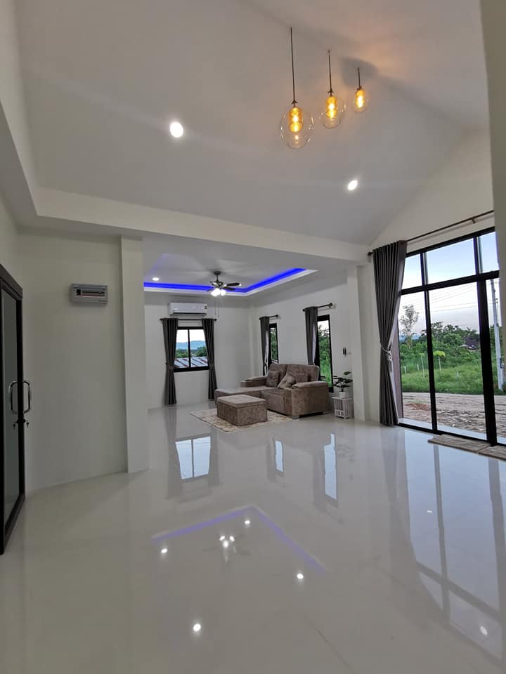 บ้านสไตล์นอดิก โทนสีขาวสไตล์​มินิมอล ราคาหลักแสน