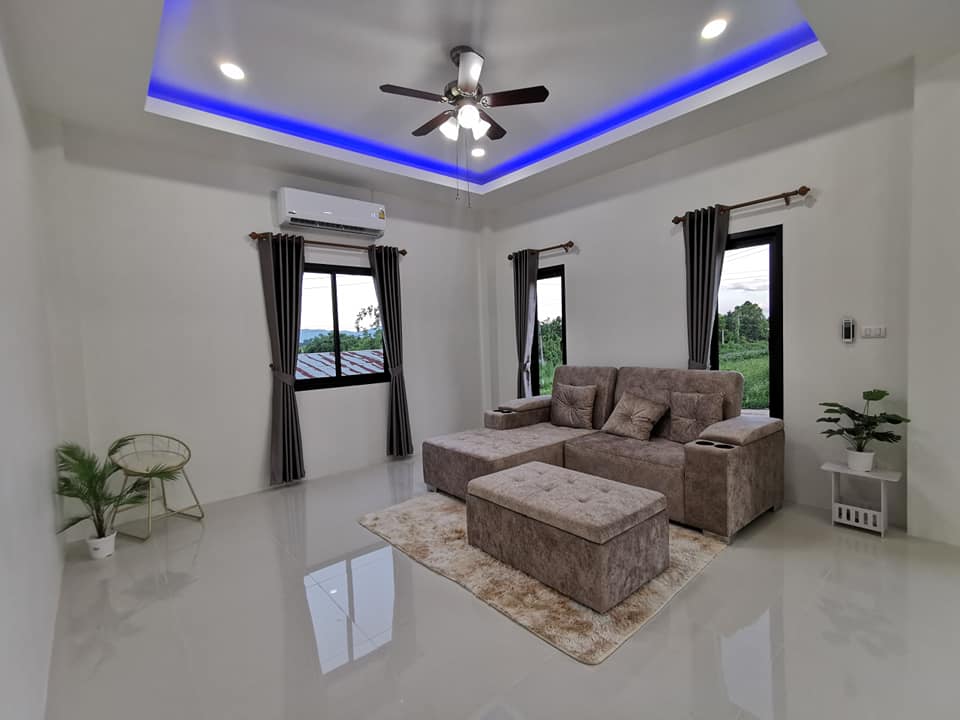 บ้านสไตล์นอดิก โทนสีขาวสไตล์​มินิมอล ราคาหลักแสน