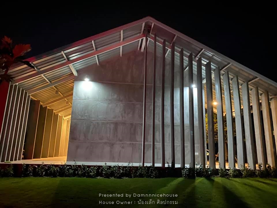 บ้านที่เป็นโฮมออฟฟิศ ร้านกาแฟ และพักอาศัยได้ สร้างด้วยงบ 1.1 ล้านบาท