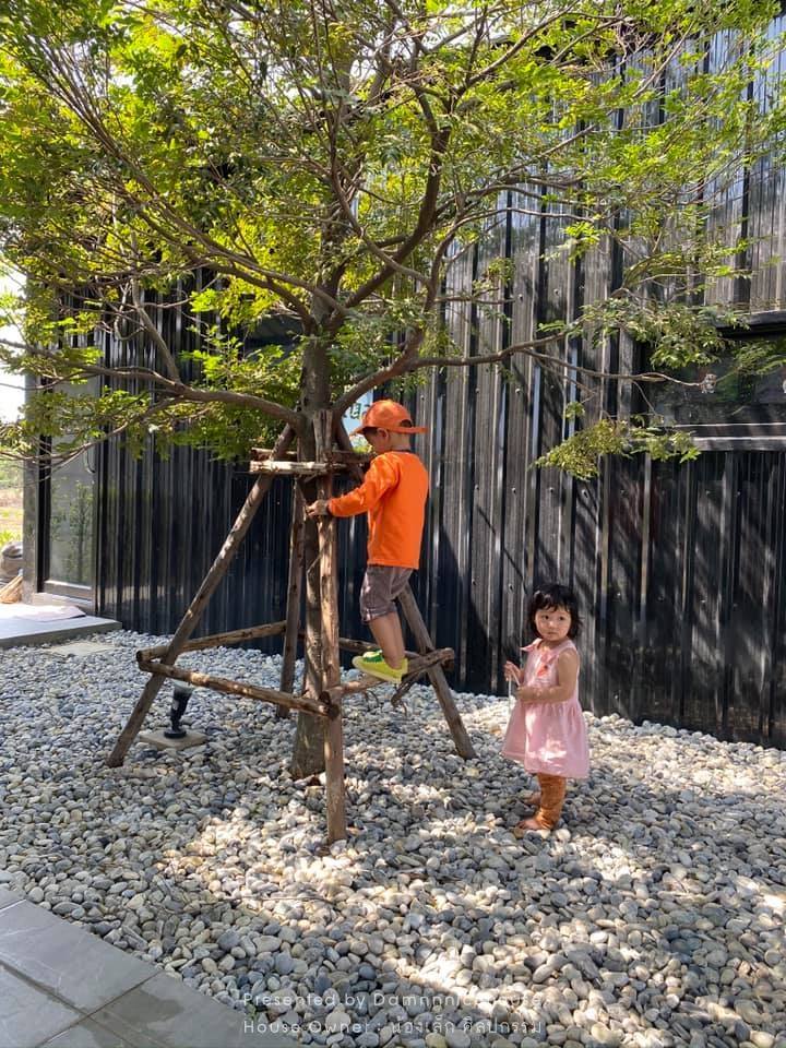 บ้านที่เป็นโฮมออฟฟิศ ร้านกาแฟ และพักอาศัยได้ สร้างด้วยงบ 1.1 ล้านบาท