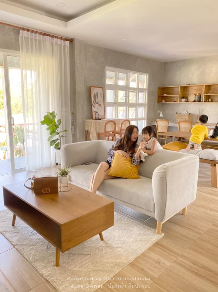 บ้านที่เป็นโฮมออฟฟิศ ร้านกาแฟ และพักอาศัยได้ สร้างด้วยงบ 1.1 ล้านบาท